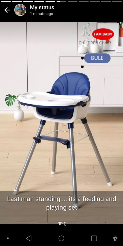 Baby long chair